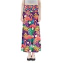 Flamingo Love Full Length Maxi Skirt View1