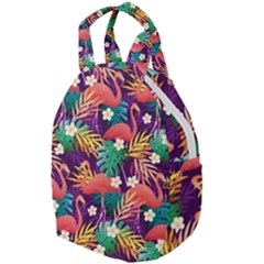 Flamingo Love Travel Backpacks by designsbymallika