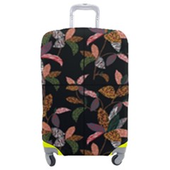 Animal Print Leaves Pattern Luggage Cover (medium)