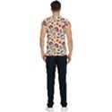 Pretty Ethnic Flowers Men s Raglan Cap Sleeve Tee View2