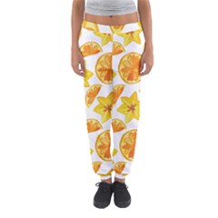 Oranges Love Women s Jogger Sweatpants by designsbymallika