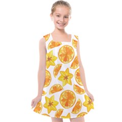 Oranges Love Kids  Cross Back Dress by designsbymallika