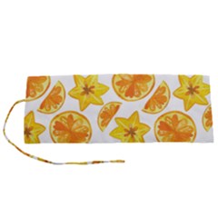 Oranges Love Roll Up Canvas Pencil Holder (s) by designsbymallika