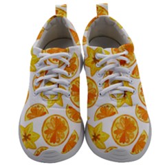 Oranges Love Mens Athletic Shoes by designsbymallika