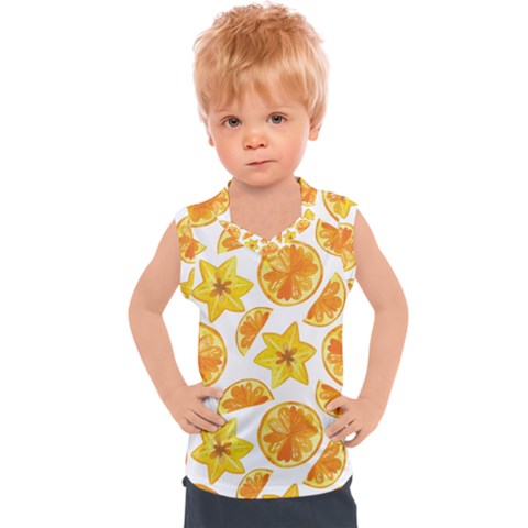 Oranges Love Kids  Sport Tank Top by designsbymallika