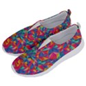 Abstract Boom Pattern No Lace Lightweight Shoes View2