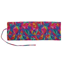 Abstract Boom Pattern Roll Up Canvas Pencil Holder (m) by designsbymallika