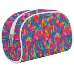 Abstract Boom Pattern Make Up Case (medium) by designsbymallika