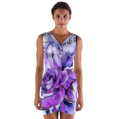 La Vie Est Belle No 2 Wrap Front Bodycon Dress by sfbijiart