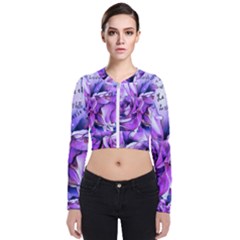 La Vie Est Belle No 2 Long Sleeve Zip Up Bomber Jacket by sfbijiart