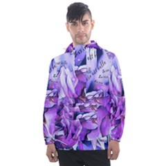 La Vie Est Belle No 2 Men s Front Pocket Pullover Windbreaker