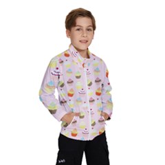 Cupcakes Festival Pattern Kids  Windbreaker by beyondimagination