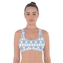 Mandala Pattern Multi Color Cross Back Sports Bra by designsbymallika