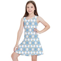 Mandala Pattern Multi Color Kids  Lightweight Sleeveless Dress