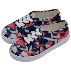 Paint Brush Feels Kids  Classic Low Top Sneakers by designsbymallika