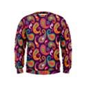 Paisley Purple Kids  Sweatshirt View1