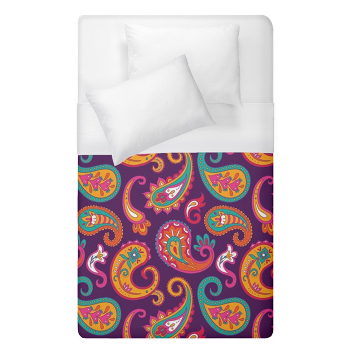 Paisley Purple Duvet Cover (Single Size)