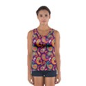 Paisley Purple Sport Tank Top  View1