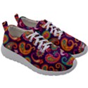 Paisley Purple Mens Athletic Shoes View3