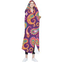 Paisley Purple Wearable Blanket