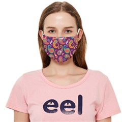 Paisley Purple Cloth Face Mask (adult)