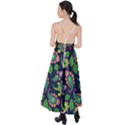 Paisley Green Print Tie Back Maxi Dress View2