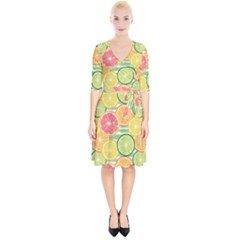 It Is Summer!! Wrap Up Cocktail Dress