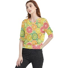 It Is Summer!! Quarter Sleeve Blouse