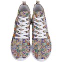 Mosaic Print Men s Lightweight High Top Sneakers View1