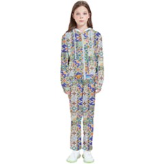 Mosaic Print Kids  Tracksuit