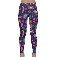 Paisley Print 2 Classic Yoga Leggings by designsbymallika