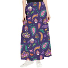 Paisley Print 2 Maxi Chiffon Skirt