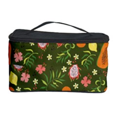 Tropical Fruits Love Cosmetic Storage by designsbymallika