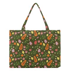 Tropical Fruits Love Medium Tote Bag by designsbymallika