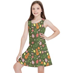 Tropical Fruits Love Kids  Lightweight Sleeveless Dress