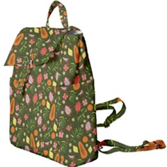 Tropical Fruits Love Buckle Everyday Backpack by designsbymallika