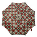 Seamless Red Pattern Hook Handle Umbrellas (Small) View1