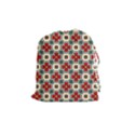 Seamless Red Pattern Drawstring Pouch (Medium) View1