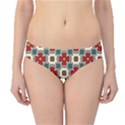 Seamless Red Pattern Hipster Bikini Bottoms View1