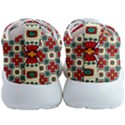 Seamless Red Pattern Mens Athletic Shoes View4