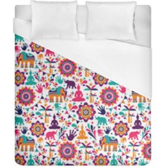 Indian Love Duvet Cover (california King Size) by designsbymallika