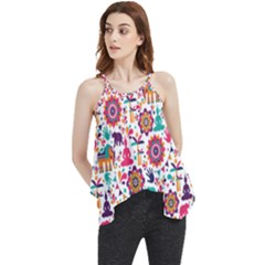 Indian Love Flowy Camisole Tank Top