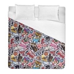 High School Love Duvet Cover (full/ Double Size) by designsbymallika