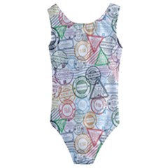 Travel World Kids  Cut-out Back One Piece Swimsuit by designsbymallika