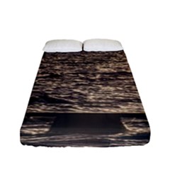 Cityscape Coastal Scene Montevideo Uruguay Fitted Sheet (full/ Double Size) by dflcprintsclothing