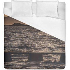 Cityscape Coastal Scene Montevideo Uruguay Duvet Cover (king Size) by dflcprintsclothing