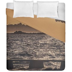 Cityscape Coastal Scene Montevideo Uruguay Duvet Cover Double Side (california King Size) by dflcprintsclothing