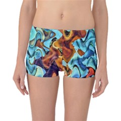 Abstrait Boyleg Bikini Bottoms