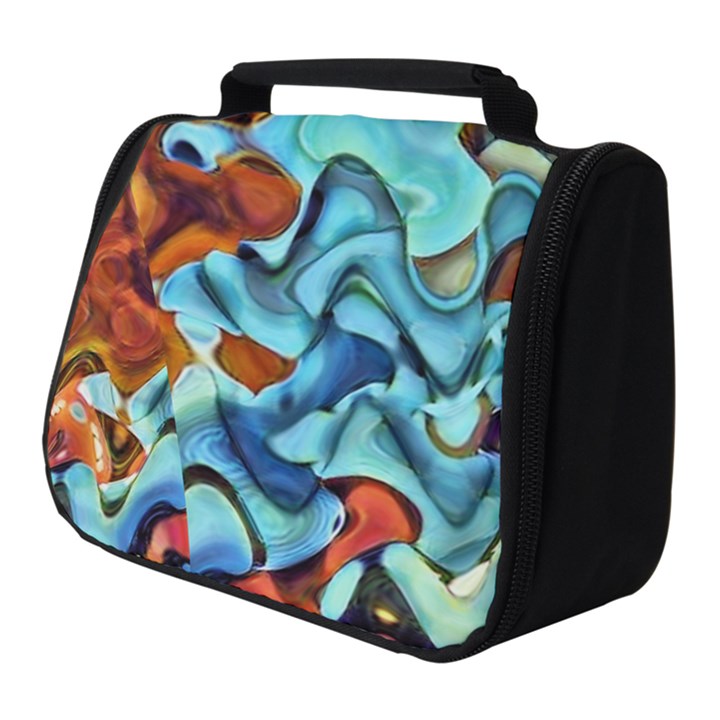 Abstrait Full Print Travel Pouch (Small)