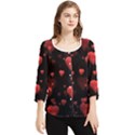 Multicoeur Chiffon Quarter Sleeve Blouse View1